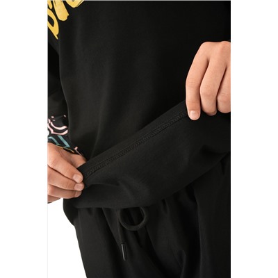 Детский лонгслив с двойным рукавом Happyfox