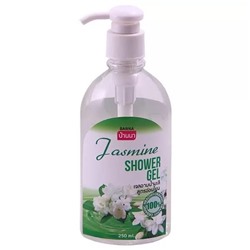 JASMINE Shower gel, Banna (ЖАСМИН гель для душа, Банна), с дозатором, 250 мл.