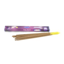 ANTI STRESS, Satya (Благовония АНТИ СТРЕСС, Сатья), шестигранник, 20 палочек.
