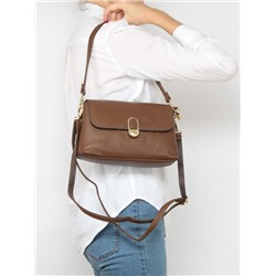 Сумка женская искусственная кожа YDR-2556,  2отд,  плеч/ремень,  коричневый 257525