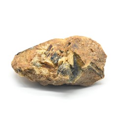 Корунд сапфир в породе 53*30*19мм, 34г