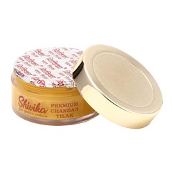 Premium SHIVIKA for Pooja and Hawan Premium Chandan Tilak (Премиум ШИВИКА Жидкий ЧАНДАН тилака, цвет ЖЕЛТЫЙ, для Хавана и Пуджи), 35 г.