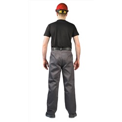 Костюм мужской "Дамаск" летний Т.СЕРЫЙ/СВ.СЕРЫЙ/КРАСНЫЙ