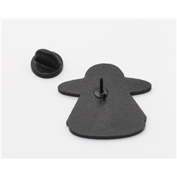 Металлический значок "Первый контакт"