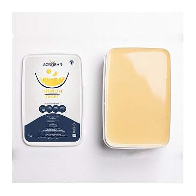 Пюре Лимон без сахара (Агробар) замороженное, 250 г