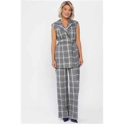 Костюм брючный Амстердам (светло-серый) К14290-12М