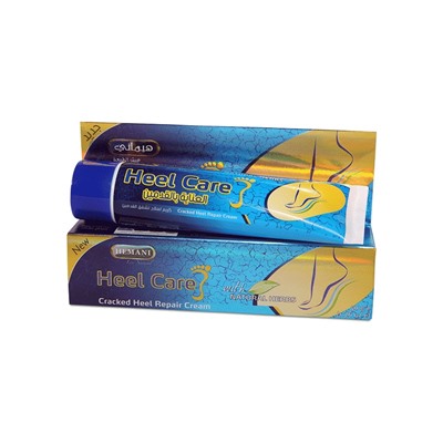 HEEL CARE With Natural Herbs, Hemani (Крем УХОД ЗА ПЯТКАМИ с натуральными травами, Хемани), 50 г.