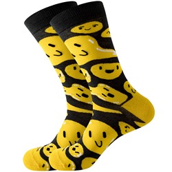 Носки р.40-45 Yellow Smile