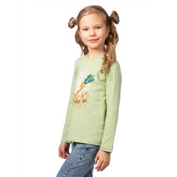 Лонгслив детский Светло-зелёный