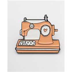 Металлический значок "Швейная машинка"