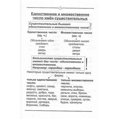 Имя существительное: русский язык легко и быстро