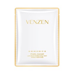 Тканевая маска для лица «Икра + Жемчуг» VENZEN, 25 г