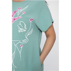 Платье Загадка (олива) П13706-8М