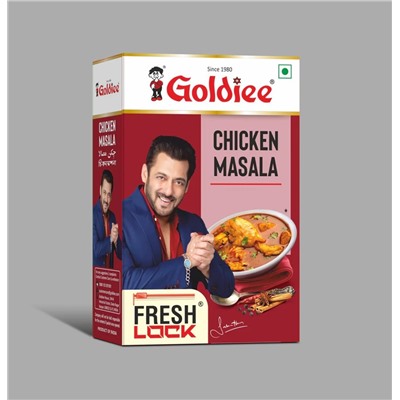 CHICKEN MASALA, Goldiee (Смесь специй для курицы ЧИКЕН МАСАЛА, Голди), 100 г.