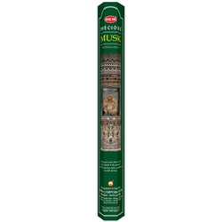 Hem Incense Sticks PRECIOUS MUSK (Благовония ЛЮБИМЫЙ МУСК, Хем), уп. 20 палочек.