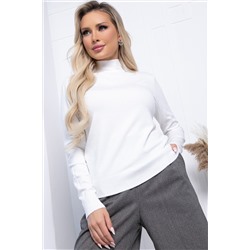 Водолазка Осенняя история (белая) Б14540-20М