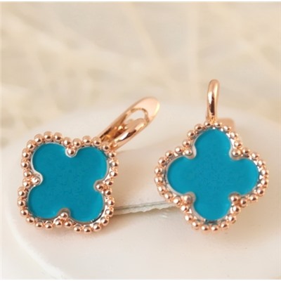 Серьги позолота H01-3818