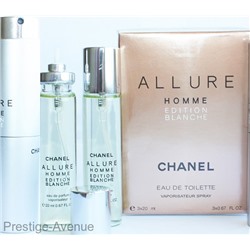 Chanel - Туалетная вода Allure Homme Edition Blanche 3х20 мл