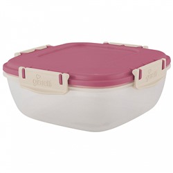 Контейнер для продуктов Sugar&Spice Barberry герметичный 0,35 л квадратный SE223910054 брусника