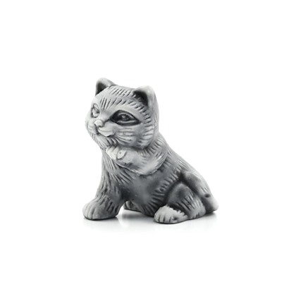 Фигурка из мраморной крошки "Кот 1" 36*25*35мм