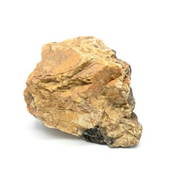 Корунд сапфир в породе 82*62*48мм, 224г