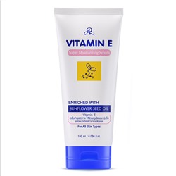 VITAMIN E Super Moisturising Serum Enriched with Sunflower Seed Oil, AR (Супер увлажняющая сыворотка с ВИТАМИНОМ Е, обогащенная маслом подсолнуха), 180 мл.