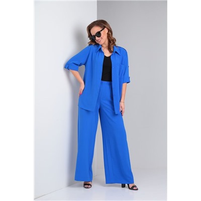 Andrea Fashion 3 василёк, Брюки,  Рубашка
