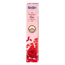 Premium ROSE Incense Sticks, Sri Sri Tattva (Премиум РОЗА благовония, Шри Шри Таттва), 20 г.