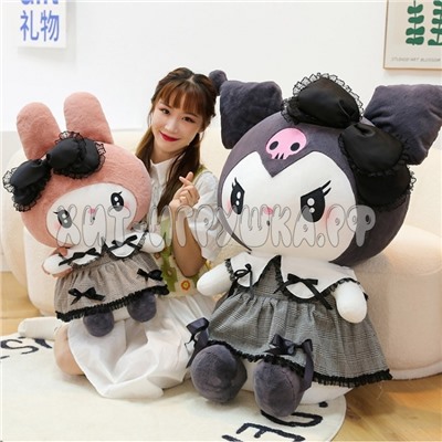Мягкая игрушка обнимашка аниме Куроми Kuromi Melody 70 см (ВЫБОР ЦВЕТА) 230526-2, 230526-2_pink, 230526-2_black