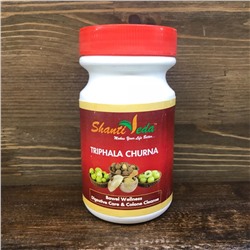 TRIPHALA CHURNA, Shanti Veda (ТРИФАЛА ЧУРНА, Для очищения, омоложения и восстановления организма, Шанти Веда), 100 г. - СРОК ГОДНОСТИ ПО НОЯБРЬ 2023 ГОДА