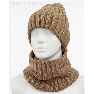 Q 200 D 200 Комплект флис (колпак+снуд) (52-54)