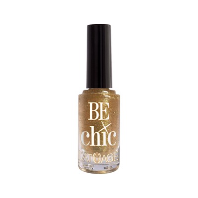 Лак для ногтей LATUAGE BE CHIC Тон 703 золотые блестки