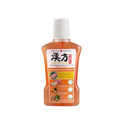 Ополаскиватель для полости рта KAMPO ORIENTAL CARE Японские травы для защиты от кариеса, 320 мл