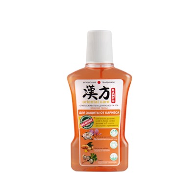 Ополаскиватель для полости рта KAMPO ORIENTAL CARE Японские травы для защиты от кариеса, 320 мл