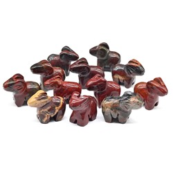 Фигурка из яшмы красной "Баран" 30*17*25мм