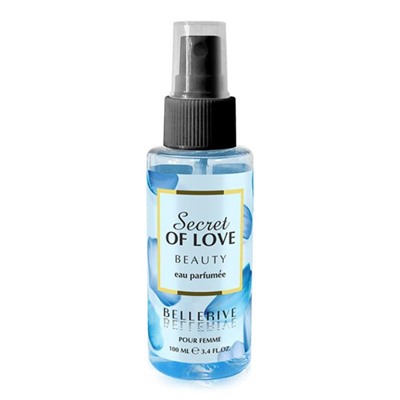 .Душистая вода SECRET OF LOVE BEAUTY 100ml /жен.