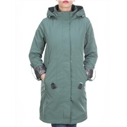 F2089 GREEN Ветровка женская MARIA (65% хлопок, 35% полиэстер) размер 3XL - 56 российский