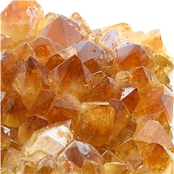 Друза цитрин 102*75*38мм, 467г, (S)