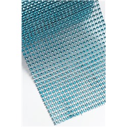 Тесьма-обманка 24 ряда (10 ярд) SF-1399, голубой