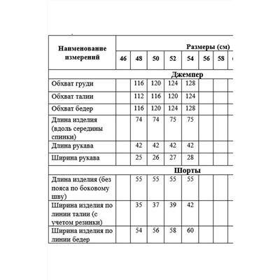Медея и К 2164 голубой, Шорты,  Джемпер