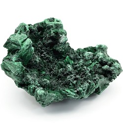 Малахит плисовый сувенирный 84*60*40мм, 218г