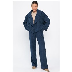 Жакет укороченный Динара (синий) Б14325-39М