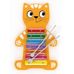 Детский металлофон «Котик» 7 нот