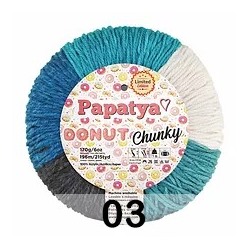 Пряжа Kamgarn DONUT CHUNKY PAPATYA