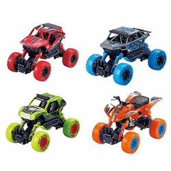 Wincars. Внедорожник с большими колёсами инерционный металлический 14см, в ассортименте СА 2833