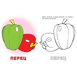Раскраска  А5 Посмотри и раскрась д/самых маленьких Овощи 16стр. 21*16см  16197