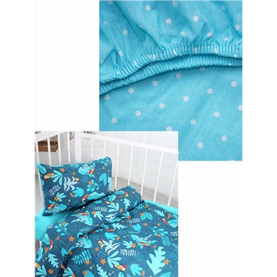 Комплект постельного белья ясельный BabyRelax Птички
