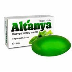 Мыло натуральное с травами Алтая 100гр
