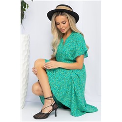Платье Кристи (зеленое) П13206-35М