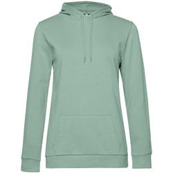 Толстовка с капюшоном женская Hoodie, серо-зеленая